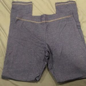 NWOT Denim colored leggings